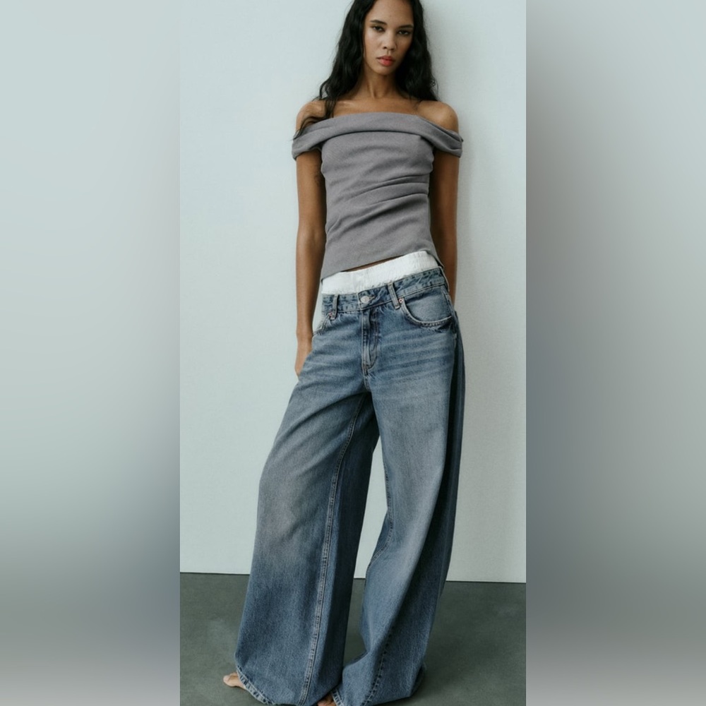 Zara Pleated Top